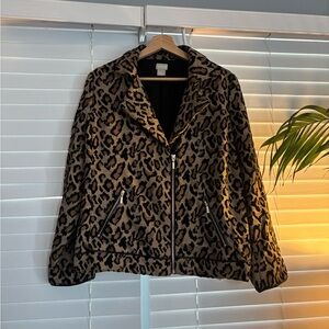 Chico’s Leopard Print Women's Jacket
